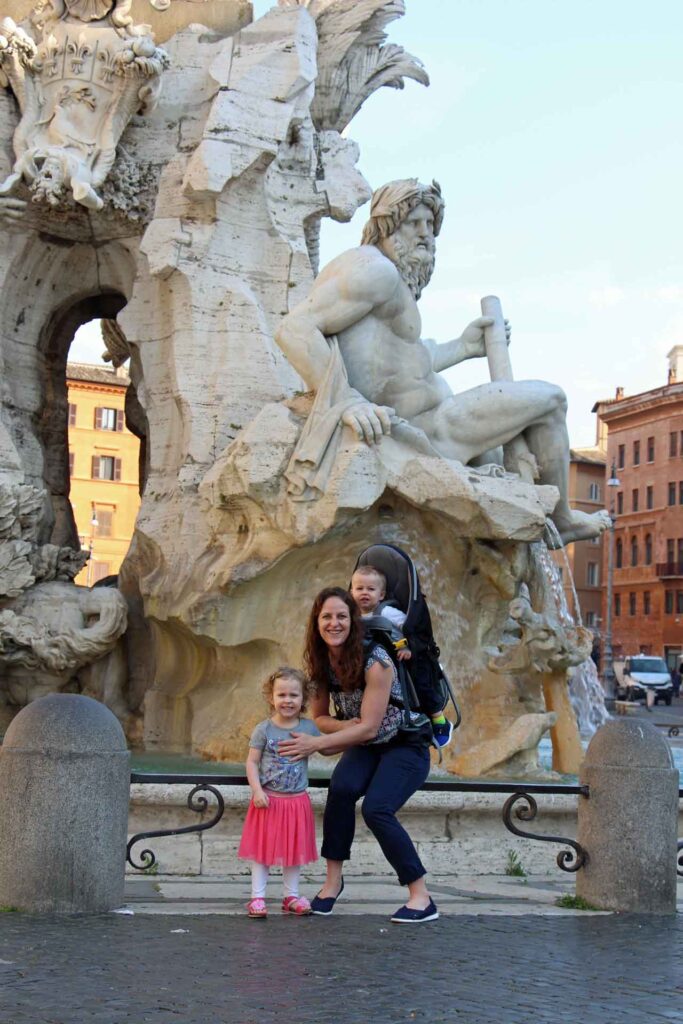 is Rome stroller friendly? We did not bring a stroller to Rome and used carriers instead