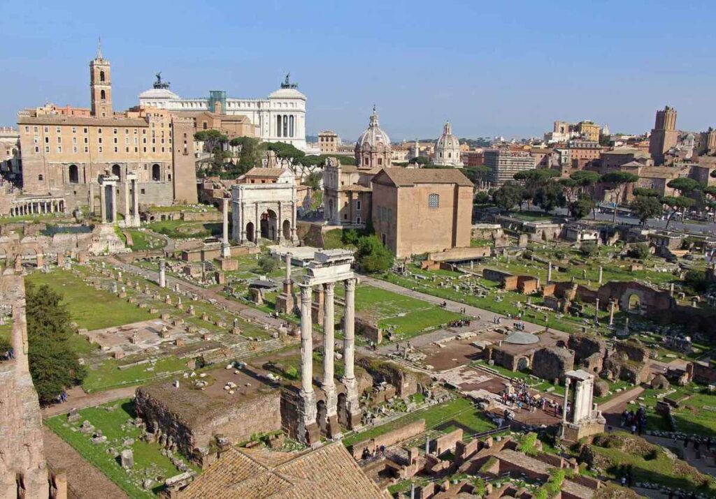 The Forum will not be the most fun activity in Rome for toddlers, but let them play at the nearby Palatine Hill afterwards as a reward