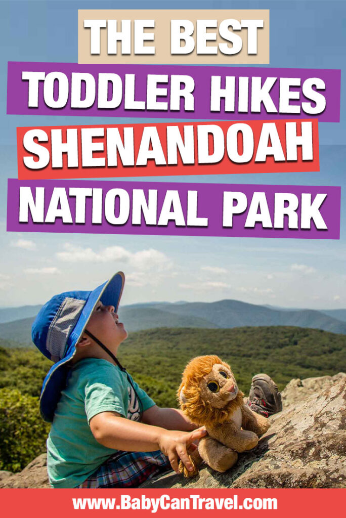 toddler friendly hikes in shenandoah national park