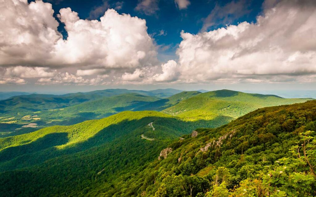 Shenandoah National Park hikes with toddlers