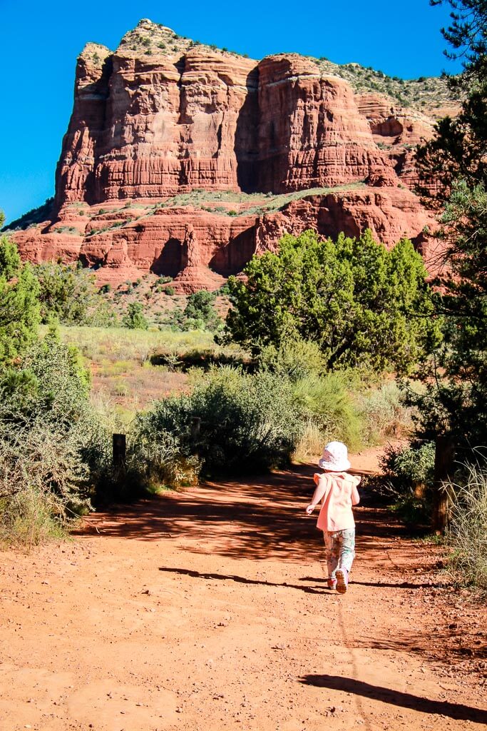 best stroller-friendly hikes Sedona - Bell Rock Trail