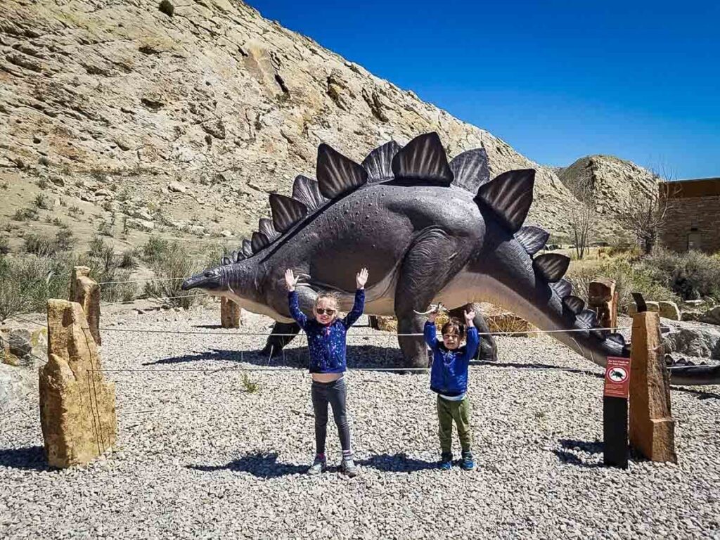 If you are looking for a break from Utah's national parks on your family road trip, try visiting Dinosaur National Monument with a toddler