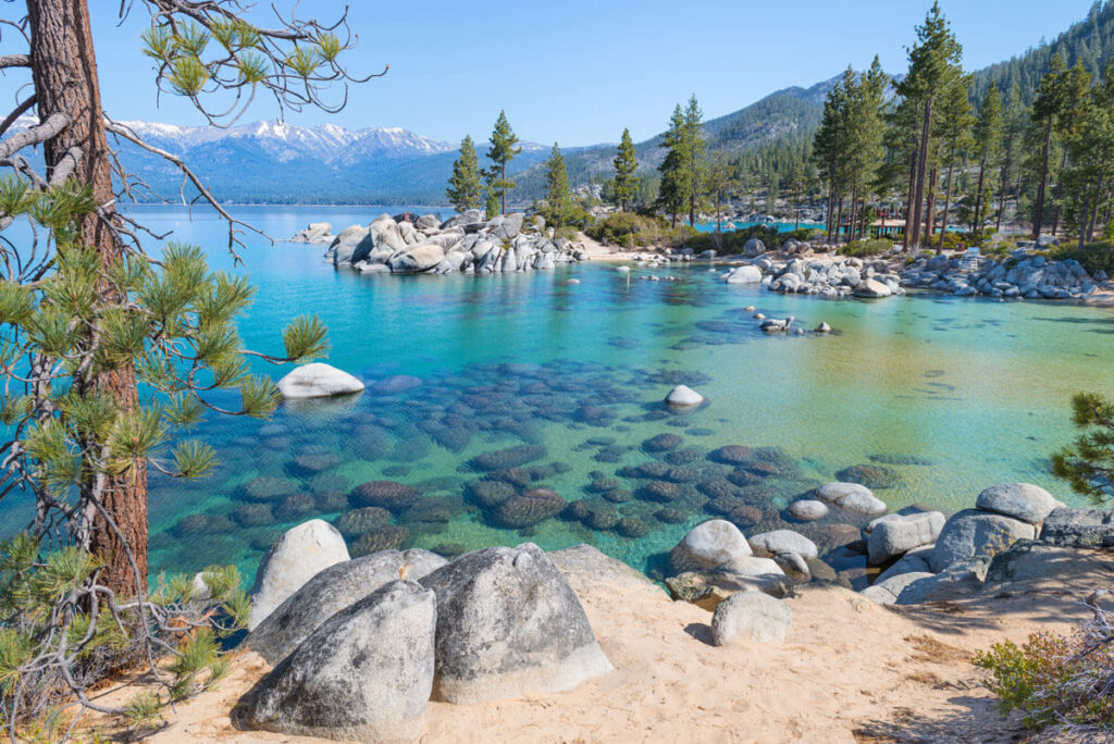 Lake Tahoe Beaches with a Baby