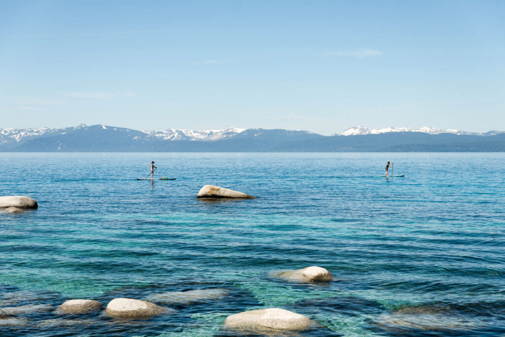 Stand Up Paddle Boarding Lake Tahoe