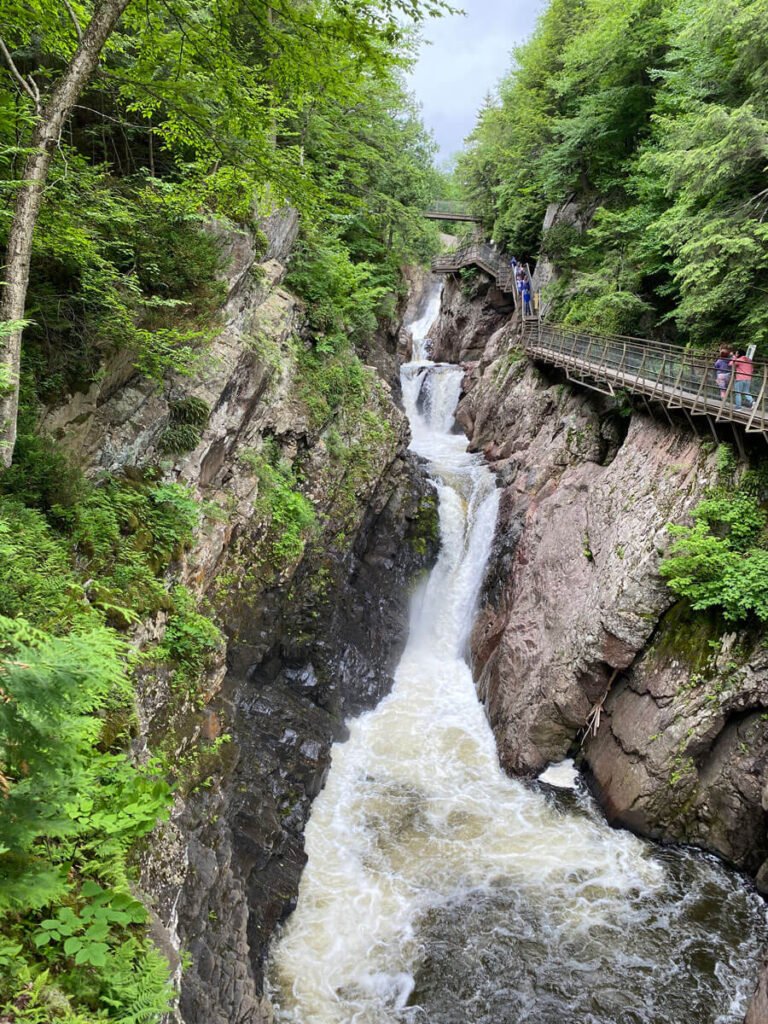 High Falls Gorge - best family activities Lake Placid