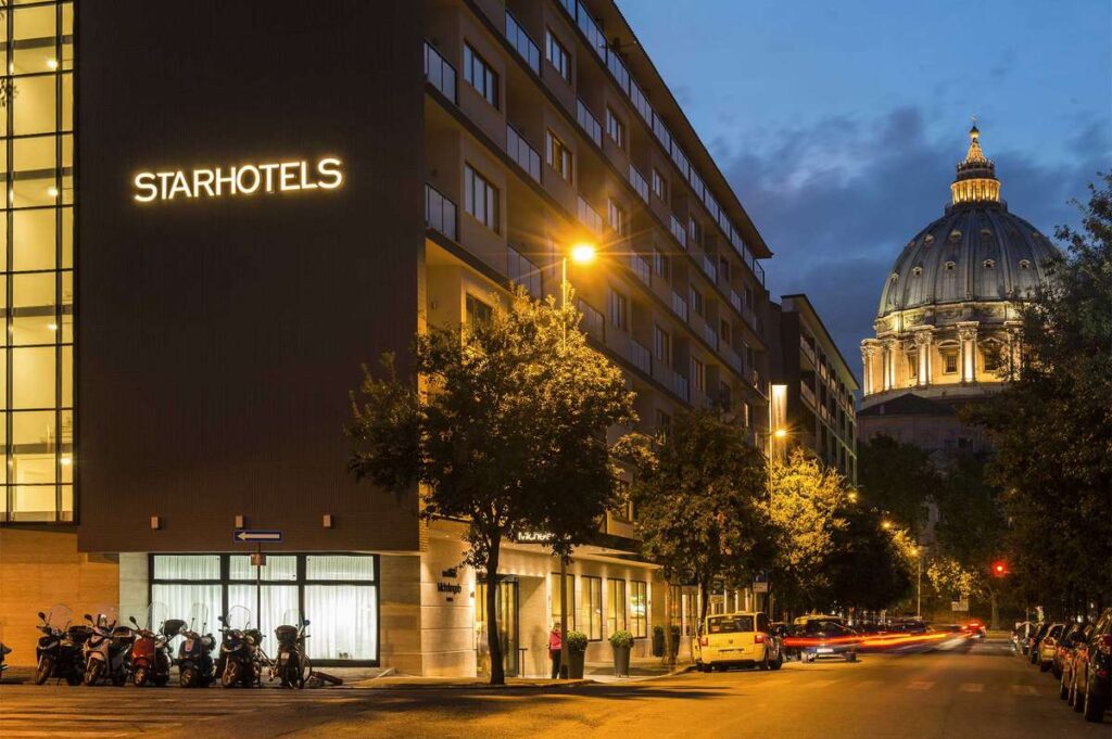 consider a stay at the Starhotels Michelangelo when visiting Rome with a baby