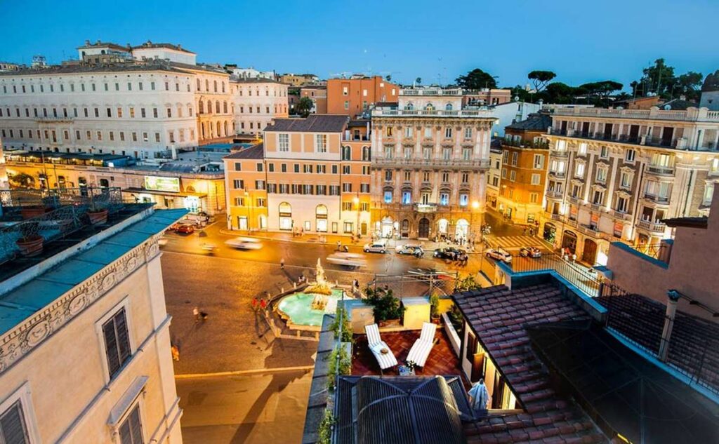 Hotel Barocco is one of the best kid friendly hotels in Rome