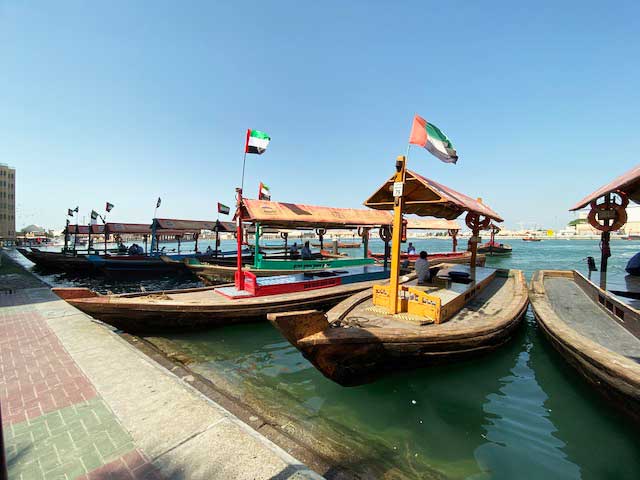 boats in Dubai