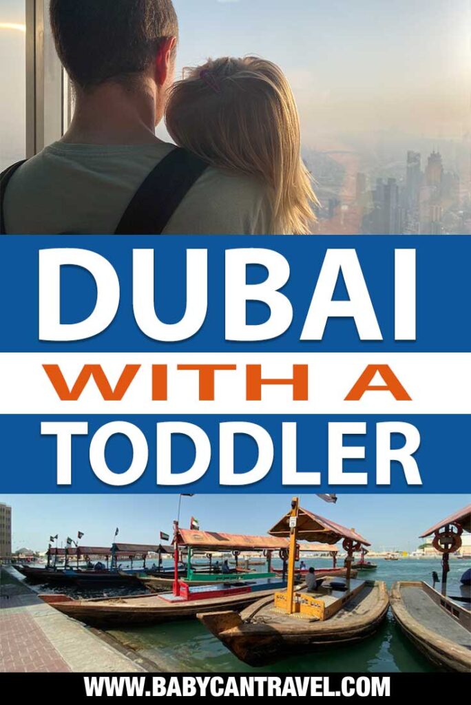 Dubai with a toddler