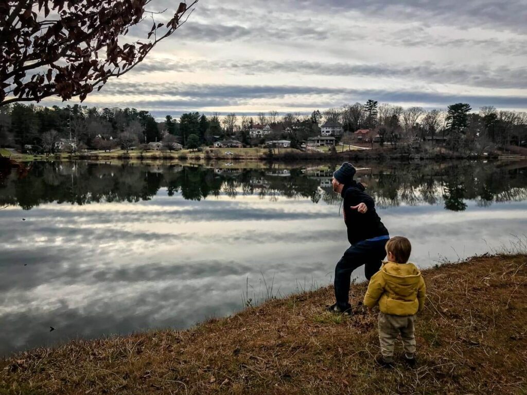 Beaver Dam Lake - Asheville toddler activities