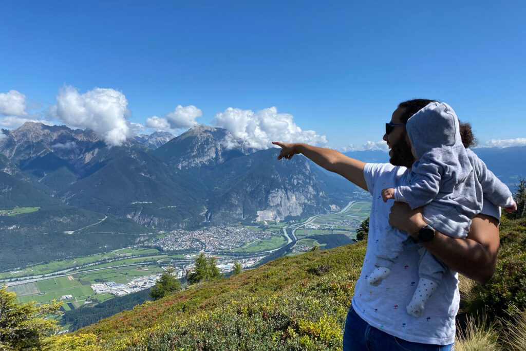 Hikes near Innsbruck Austria (with a baby)