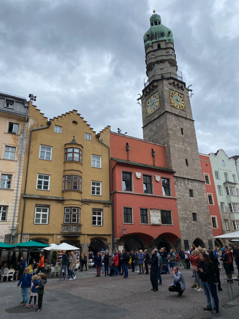 Innsbruck Austria with a Baby