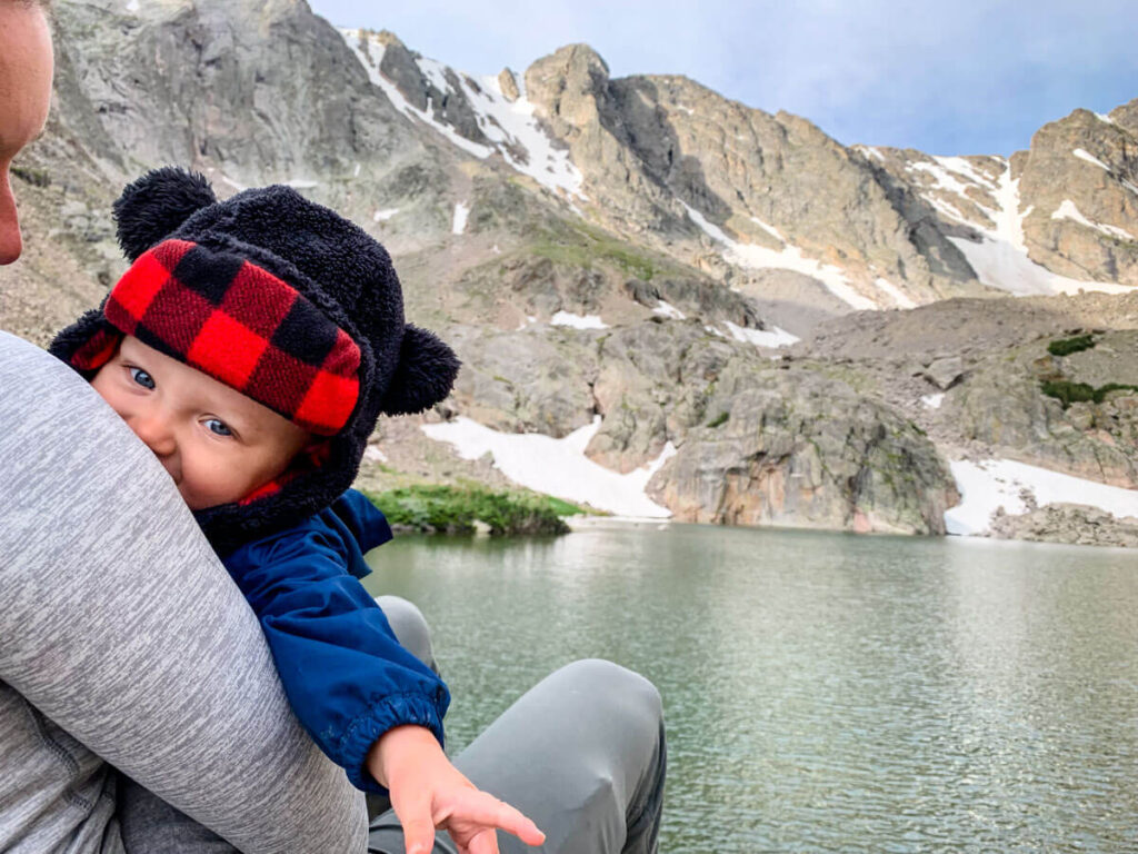 Sky Pond Hike with a baby - Rocky Mountain NP