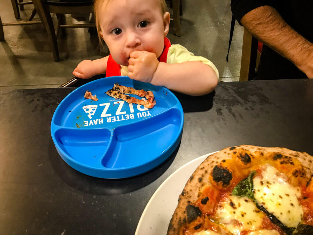 pizza white labs - Best places to eat Asheville with a baby