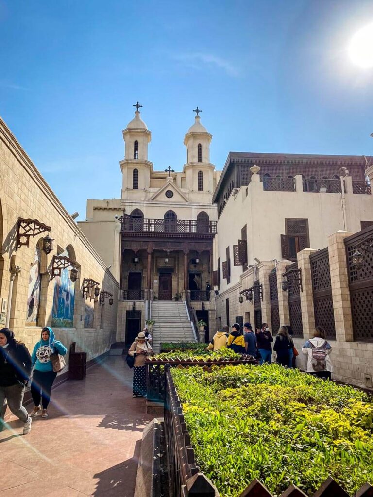 Hanging Church - Egypt with a Baby