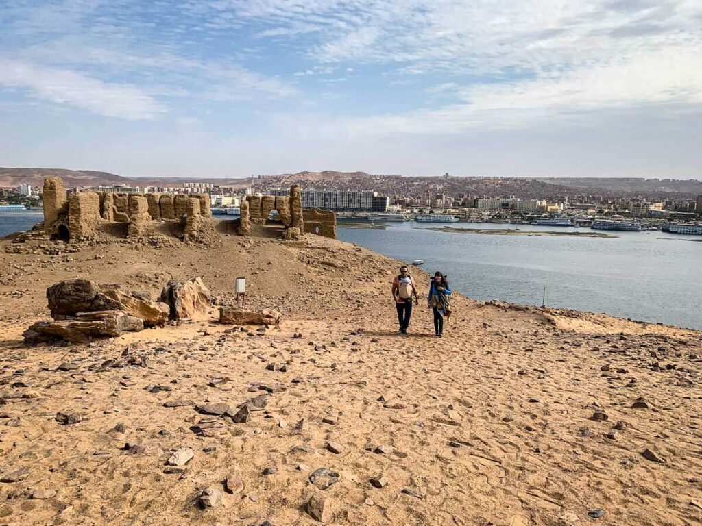 Tombs of the Nobles - Egypt with Baby