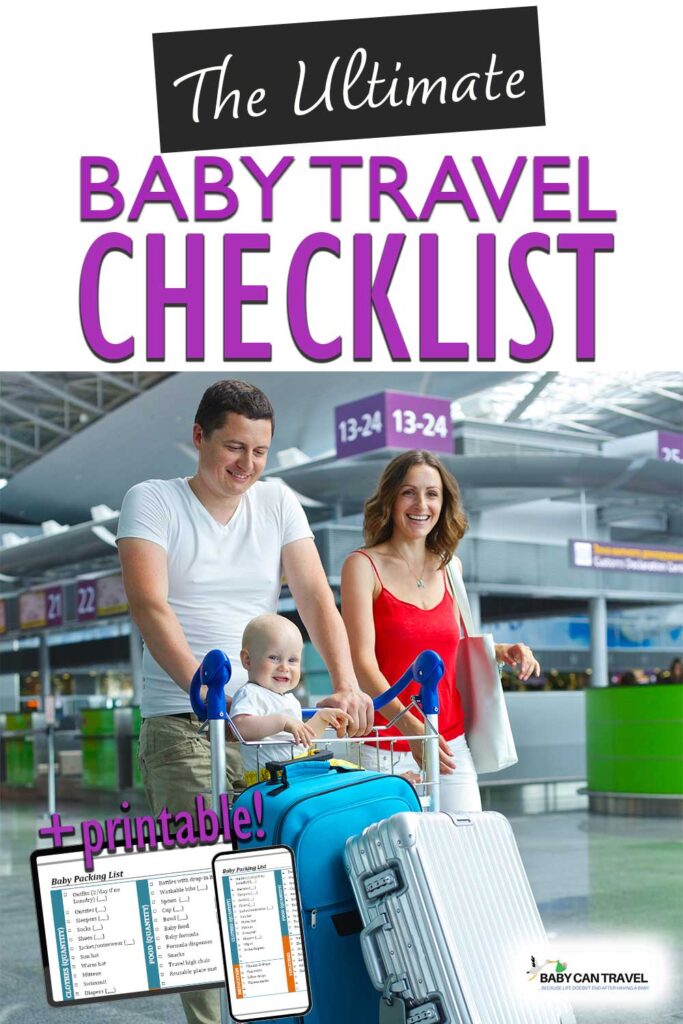 The Ultimate Baby Travel Checklist