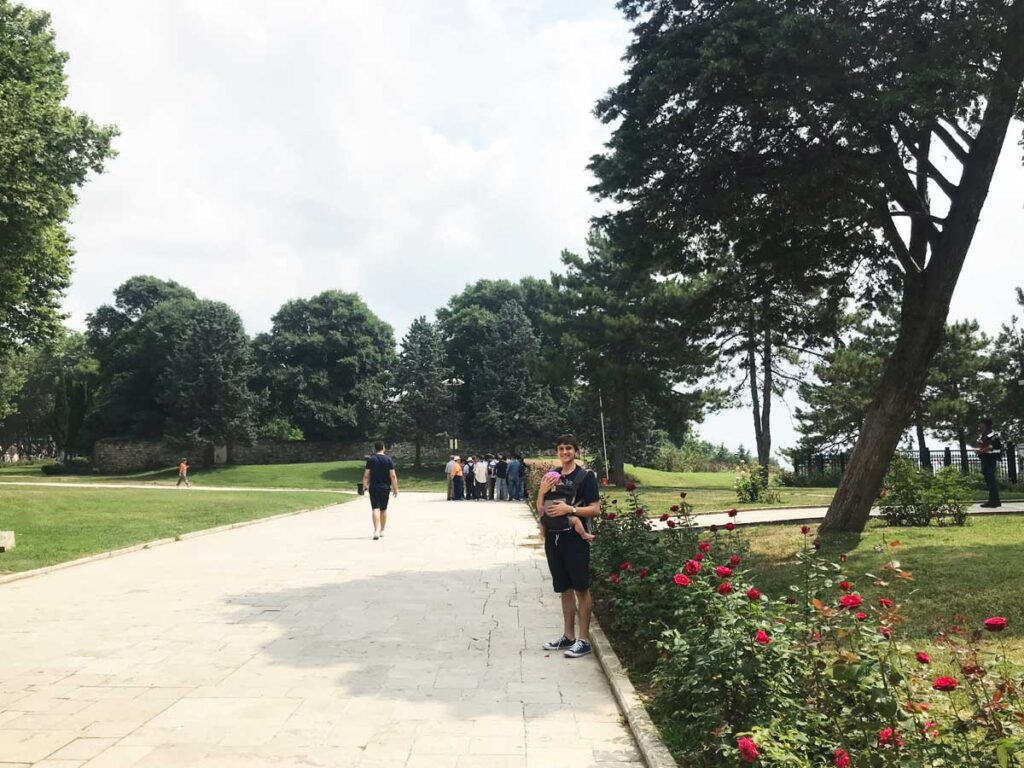 Gulhane Park - Istanbul with a Baby