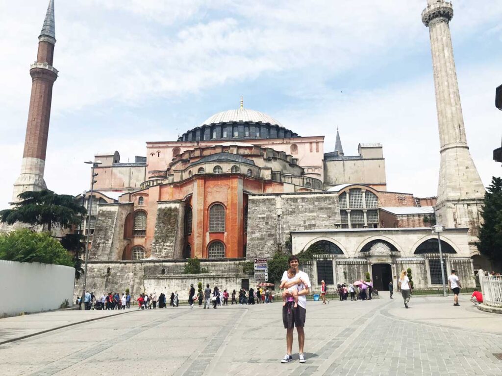 Hagia Sophia - with a Baby in Istanbul