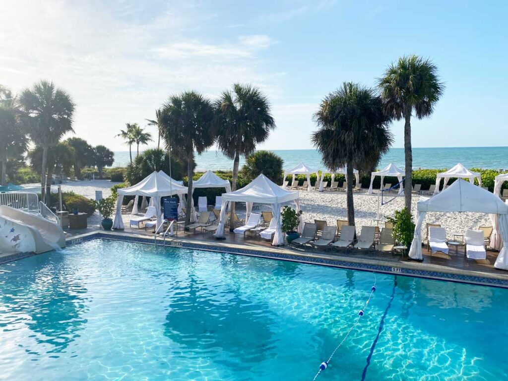 Pool at Sundial Resort - Sanibel Island family resorts