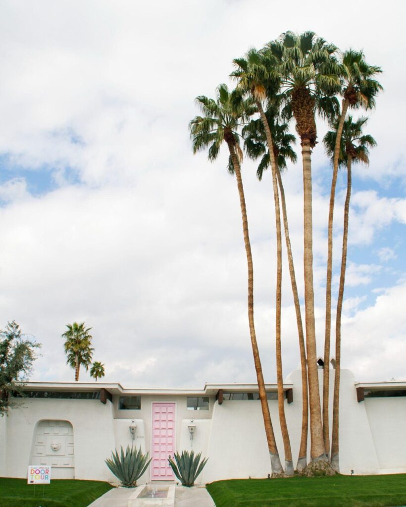 house on PS Door Tour - Palm Springs