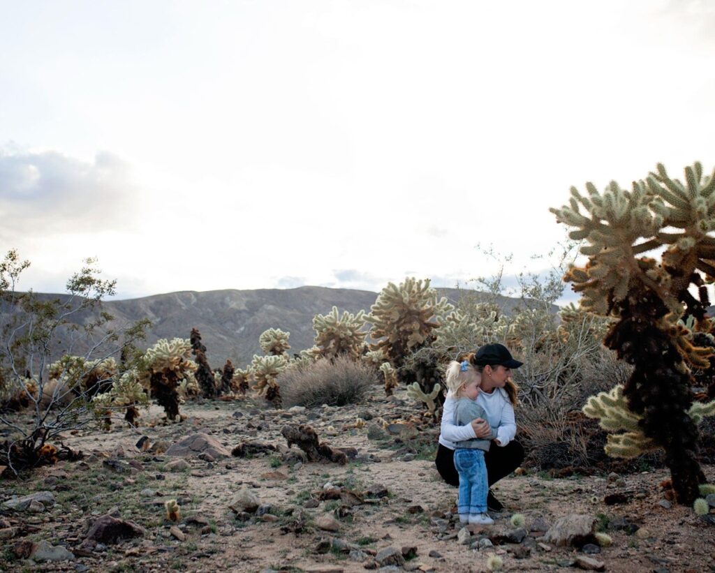 Visiting Joshua Tree with toddler