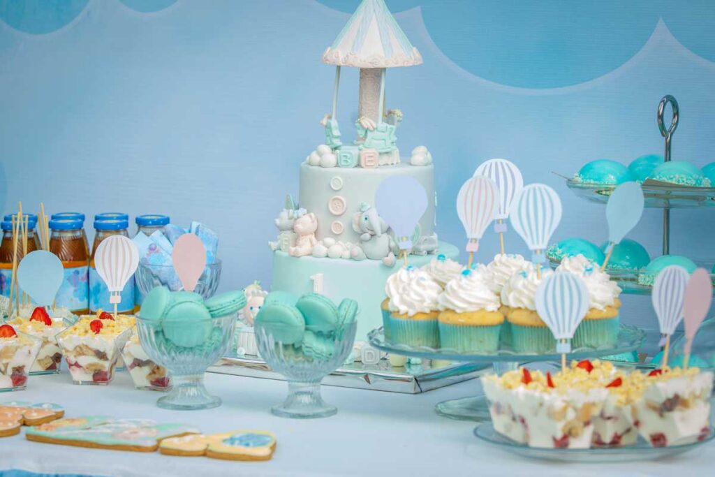 travel theme food for the baby shower party