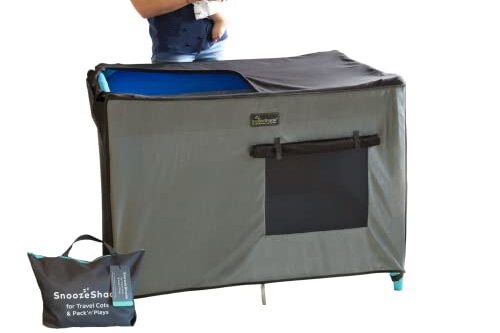 SnoozeShade Pack and Play Blackout Tent