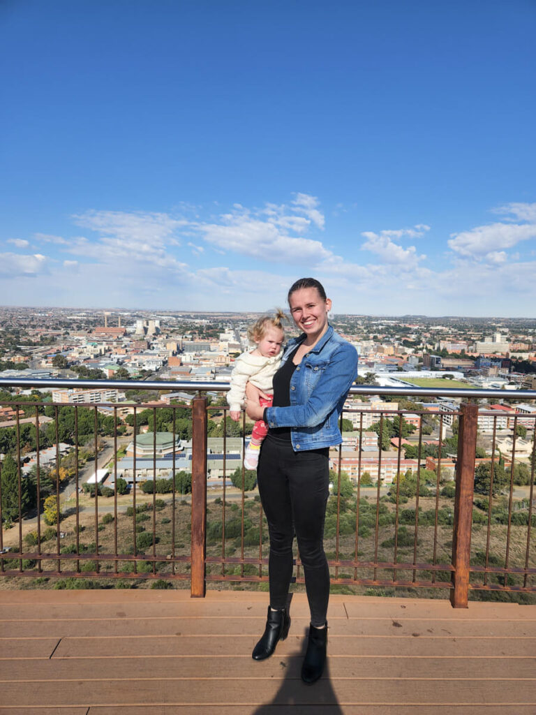 Bloemfontein with toddler