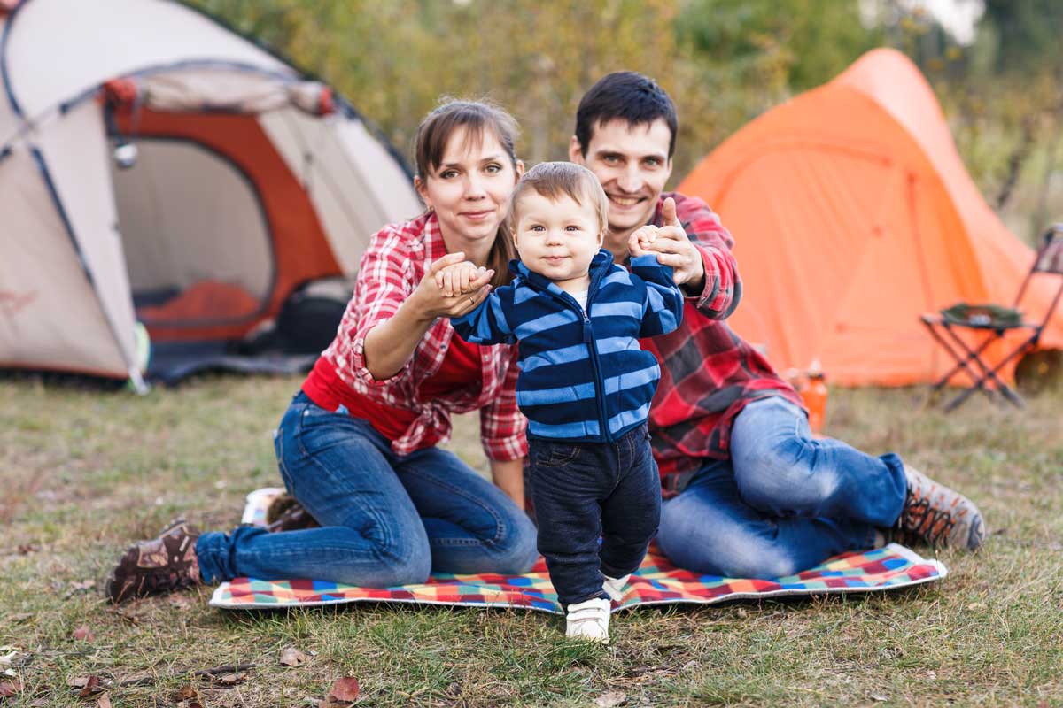 camping with toddlers