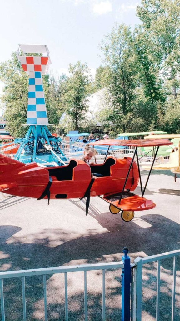 Calaway Park - visiting Calgary with toddlers