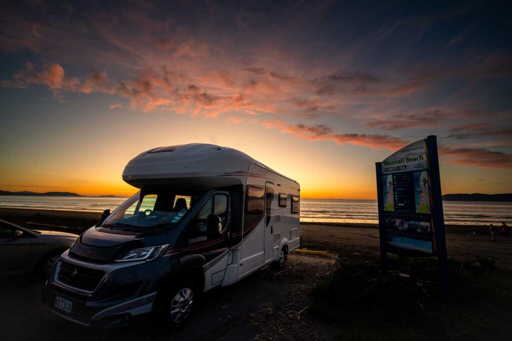 Camping in New Zealand with toddler - Raumati