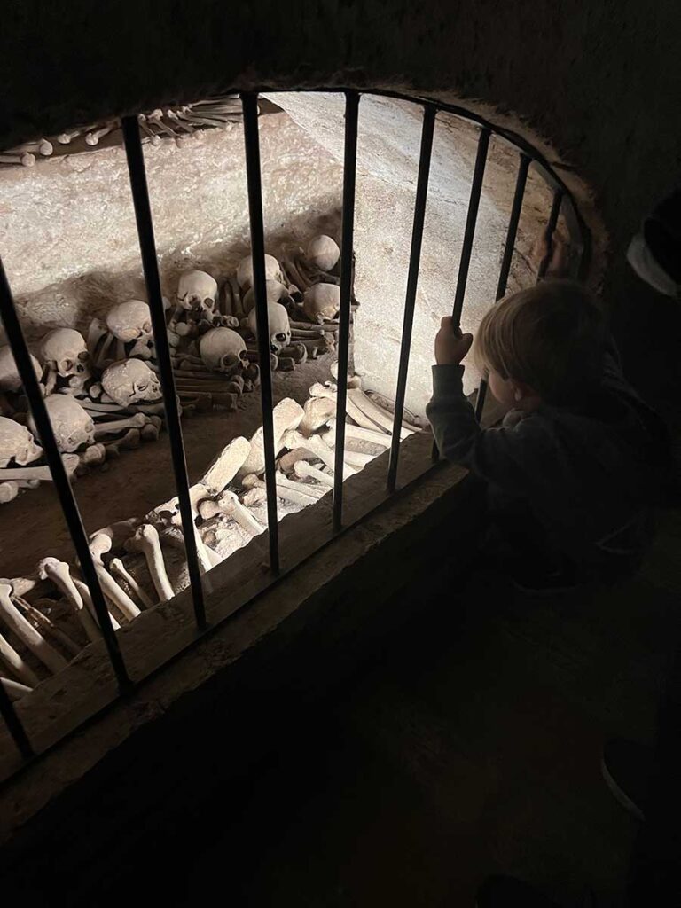 Basilica y Convento de San Francisco de Lima - Peru with a Toddler