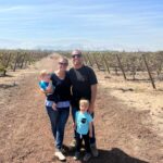 family at Ica Winery in Peru