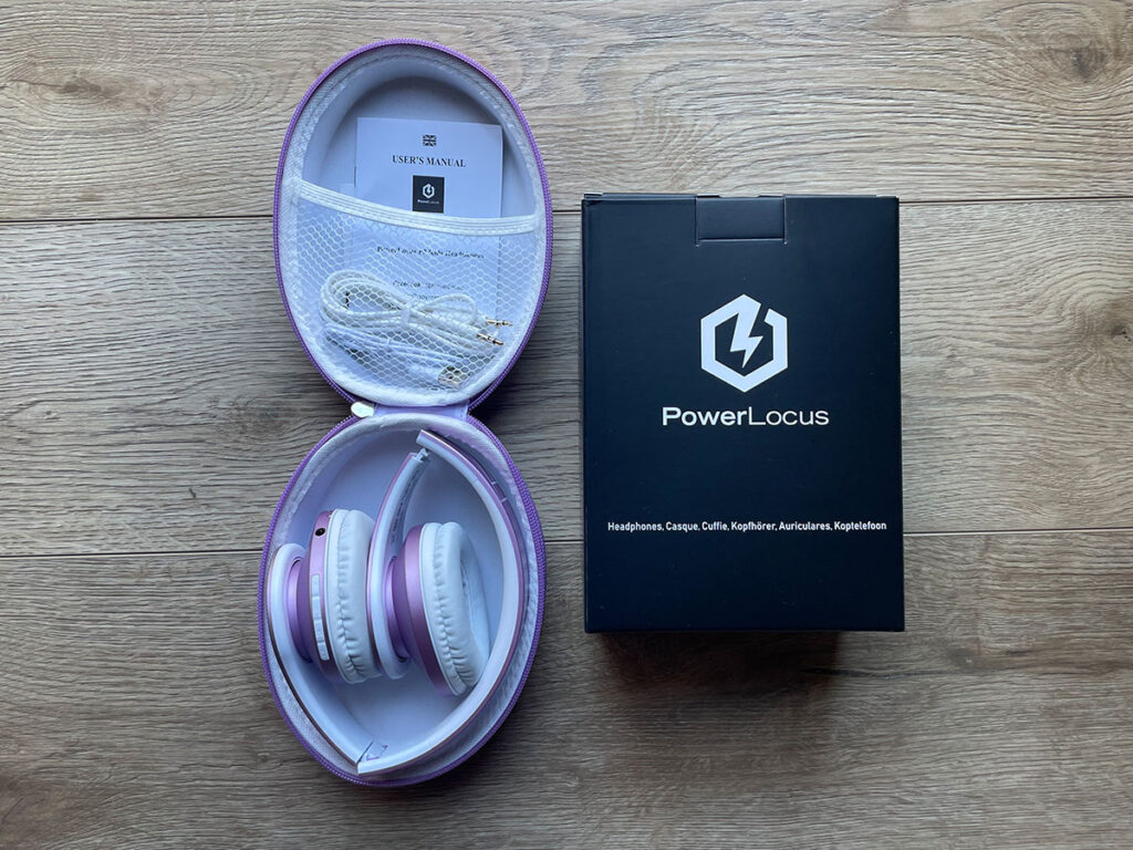 PowerLocus Bluetooth Wireless Toddler Headphones.