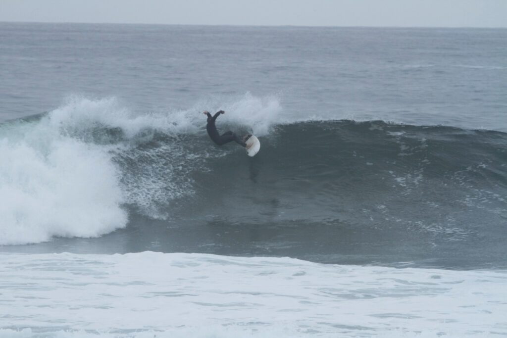 Surfing in Punta Hermosa Peru