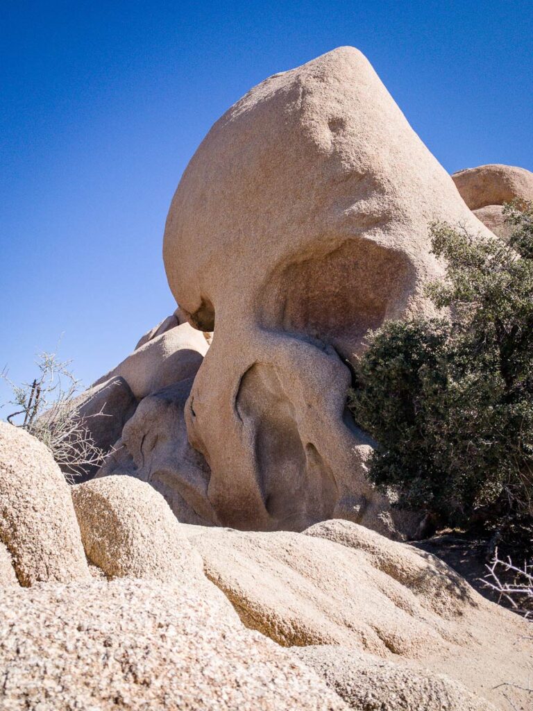 Skull Rock in Joshua Tree National Park