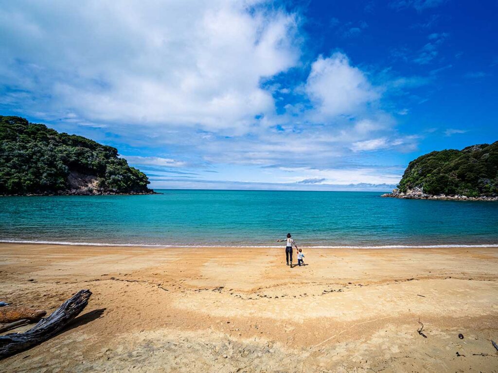 Abel Tasman Te Pukatea - New Zealand South Island with Toddler