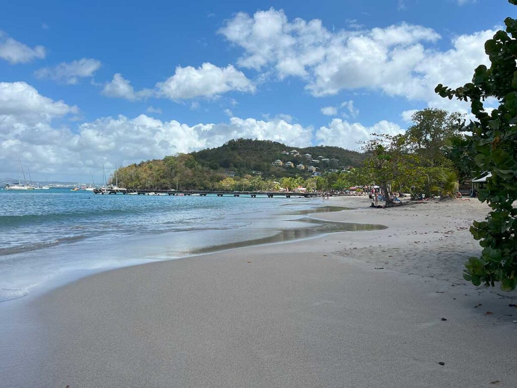 Anse a l'Ane - Martinique with a toddler