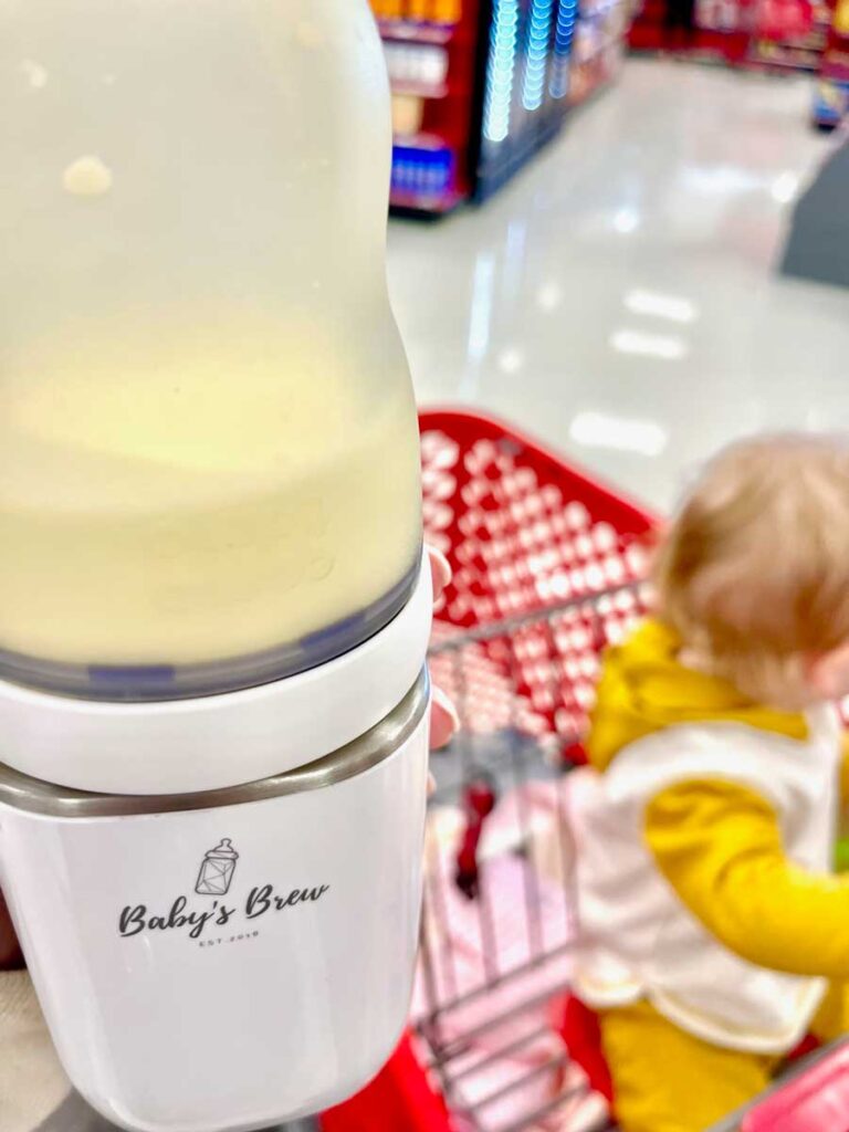 Baby's Brew portable bottle warmer for babies