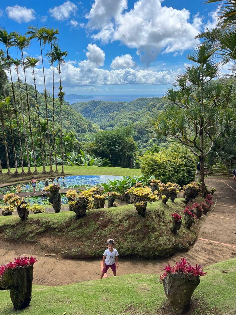 Balata Garden - visiting Martinique with toddler