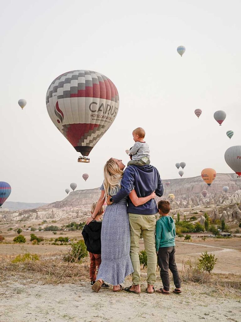 Cappadocia Hot Air Balloons - Turkey with a baby or toddler