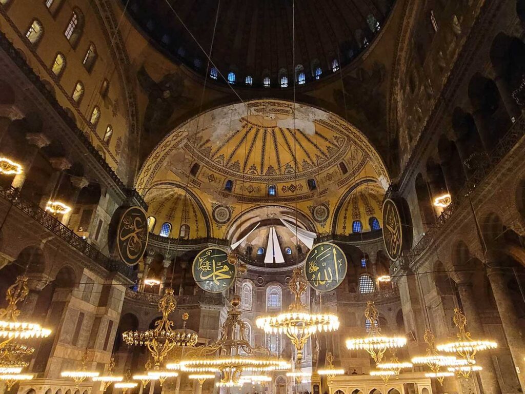 Inside Mosque - Istanbul