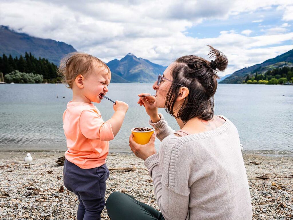 Queenstown with toddler