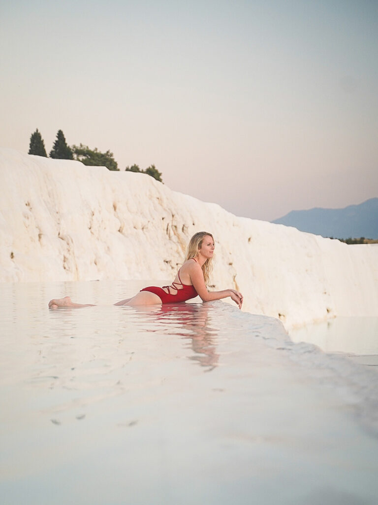 Visiting Pamukkale