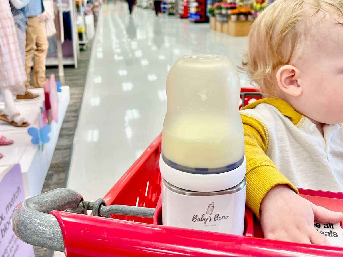 Baby's Brew bottle warmer for travel