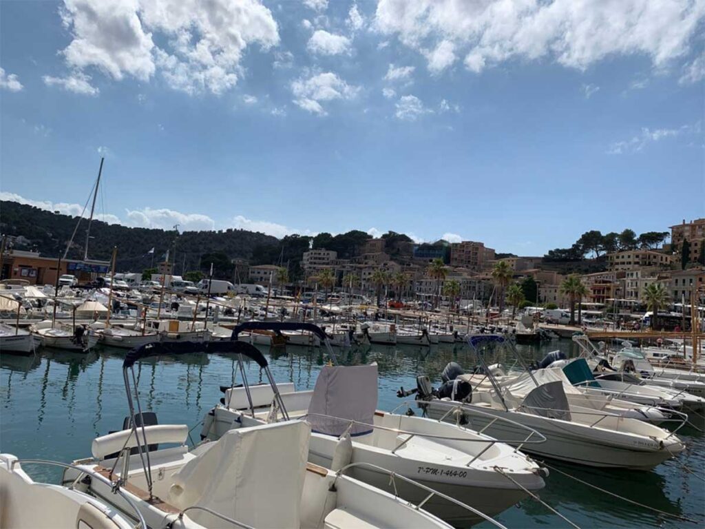 boats in Mallorca