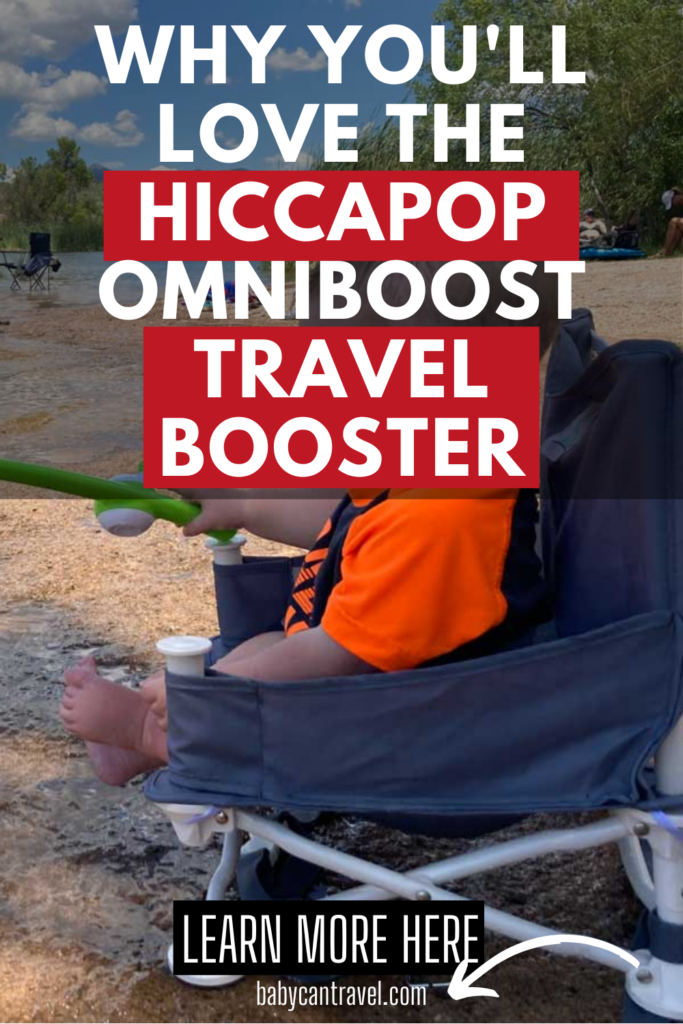 Why you'll love the Hiccapop Omniboost travel booster seat. 