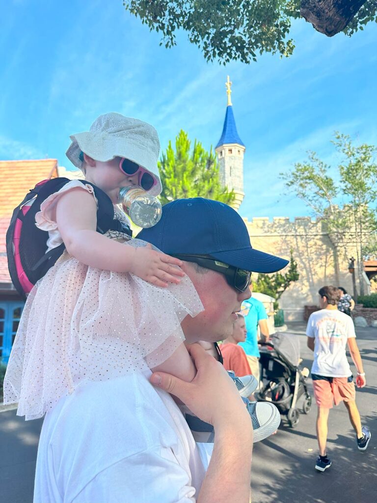 Family at Disneyworld.